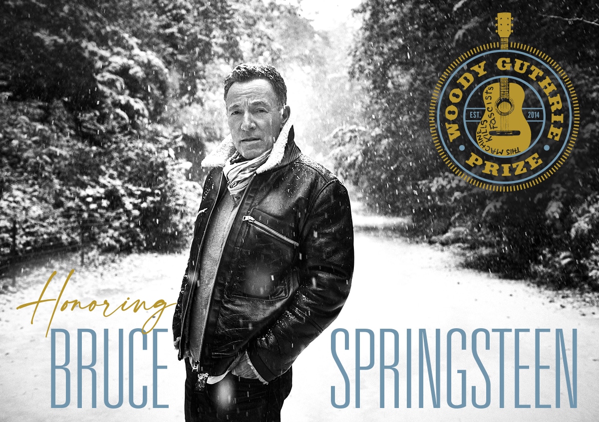 Bruce Springsteen to accept the 2021 Woody Guthrie Prize - Woody Guthrie Center