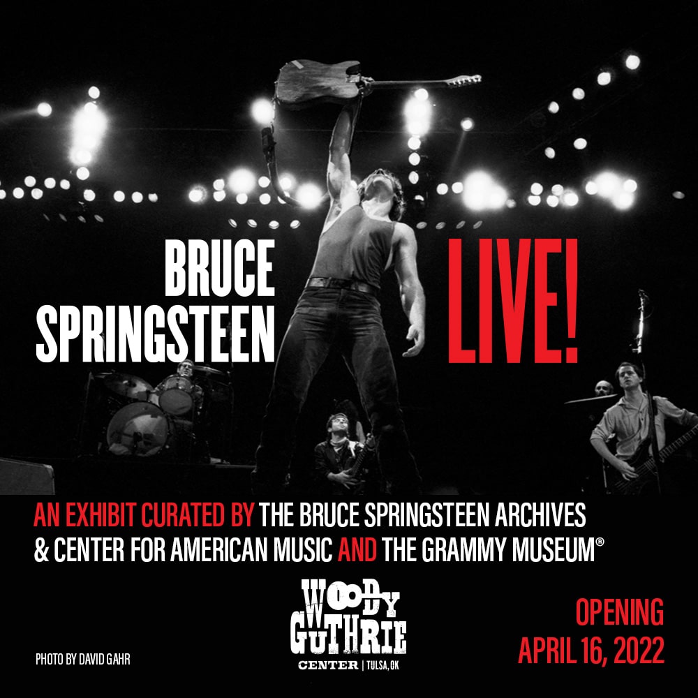 Bruce Springsteen Live: an exhibit curated by the Bruce Springsteen Archives & Center for American Music and THE GRAMMY MUSEUM®