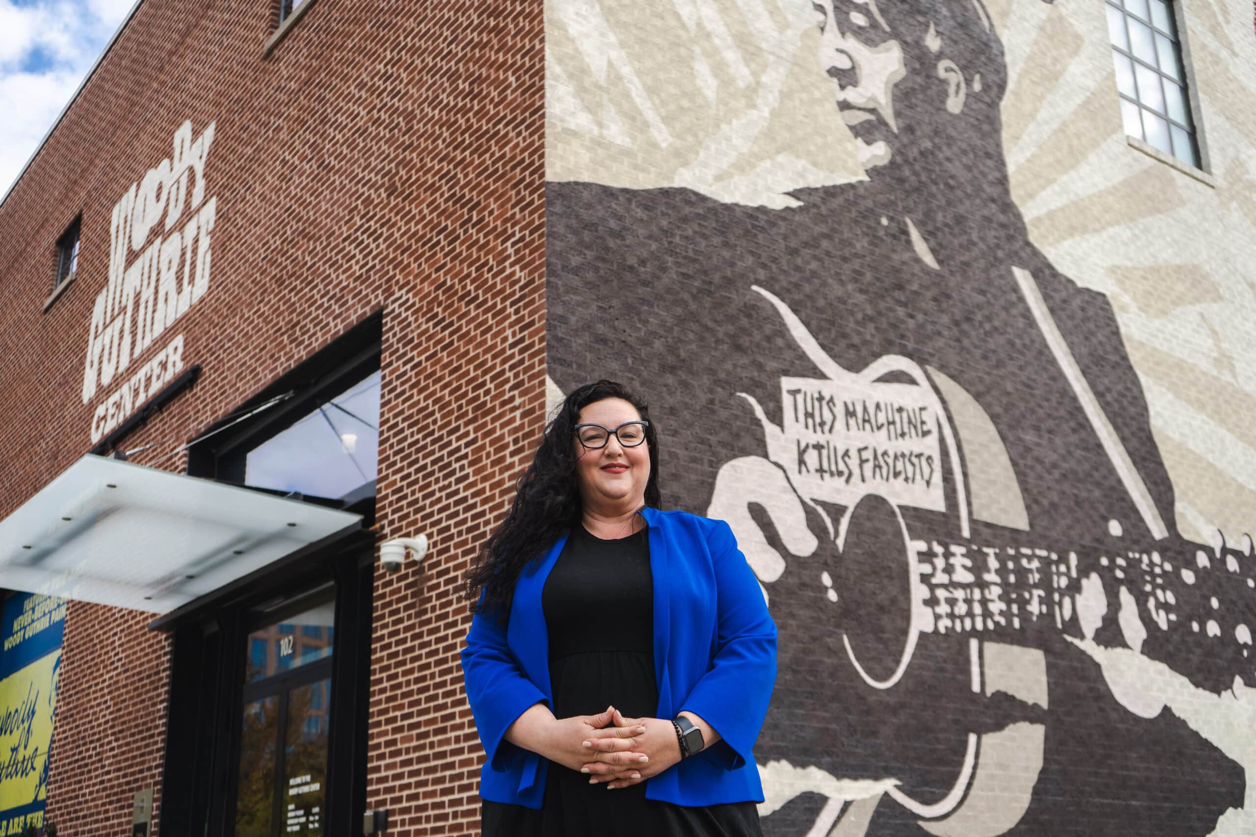 Woody Guthrie Center Director Cady Shaw