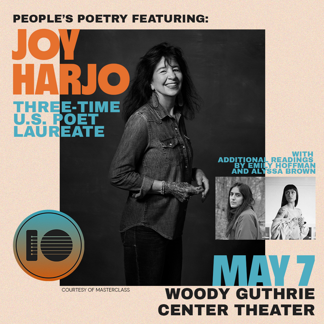 People’s Poetry With U.S. Poet Laureate Joy Harjo And Emily Hoffman And ...