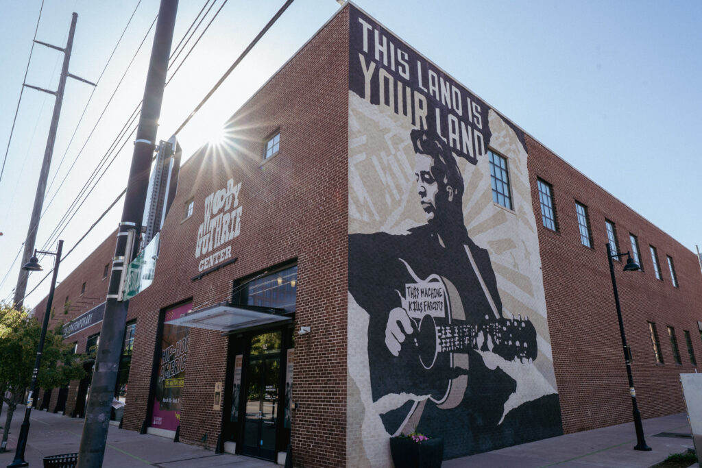 Woody Guthrie Center Exterior - May 2025