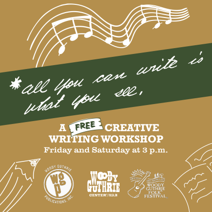 All You Can Write Is What You See - A Free Creative Writing Workshop at WoodyFest